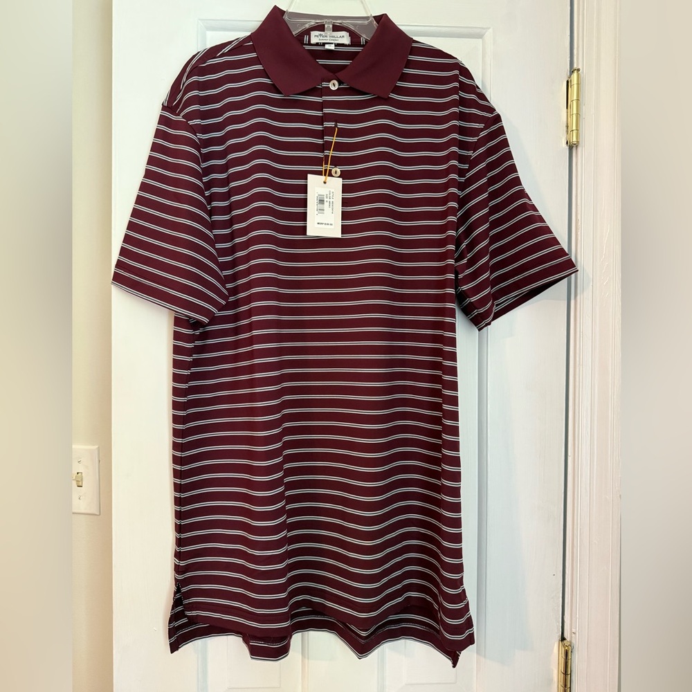 Peter Millar Red Polo